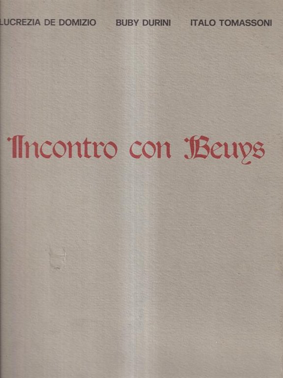 Incontro Con Beuys