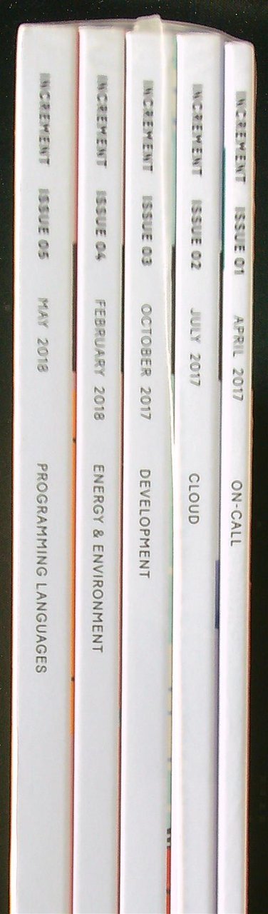 Increment 5 voll. 2017-2018 | Immagine principale