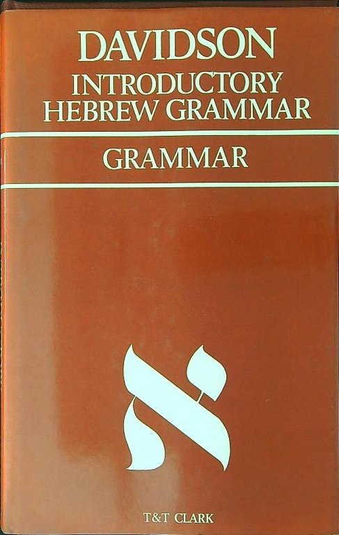 Introductory Hebrew grammar Grammar | Immagine Gallery 2
