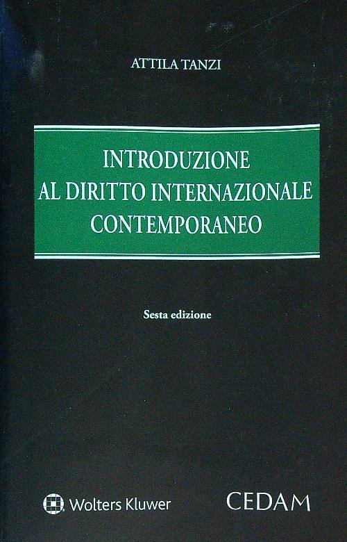 Introduzione al diritto internazionale contemporaneo