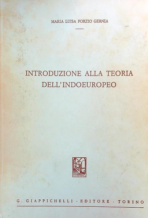 Introduzione alla teoria dell'indoeuropeo