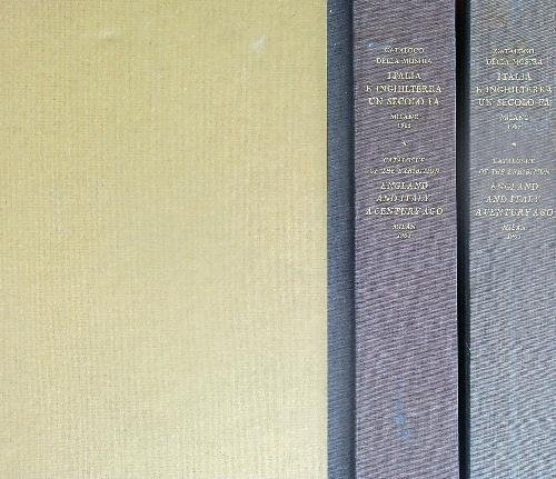 Italia e Inghilterra un secolo fa. Il nuovo corso nelle …