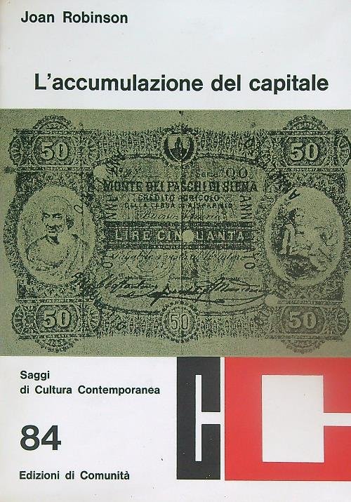 L' accumulazione del capitale