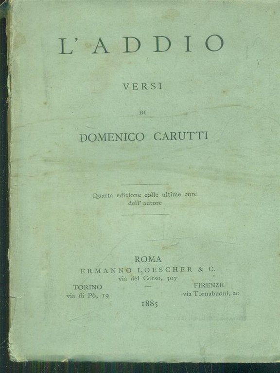 L'addio