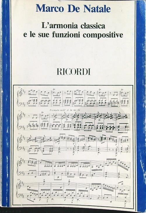 L'armonia classica e le sue funzioni compositive