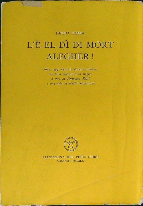 L'e' el di' di mort alegher! | Immagine principale