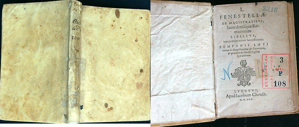 L. Fenestellae de magistratibus, sacerdotisq´que romanorum libellus | Immagine principale