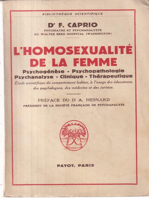 L'homosexualite de la femme