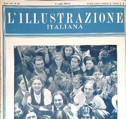 L'Illustrazione Italiana da Luglio 1934 a Dicembre 1934