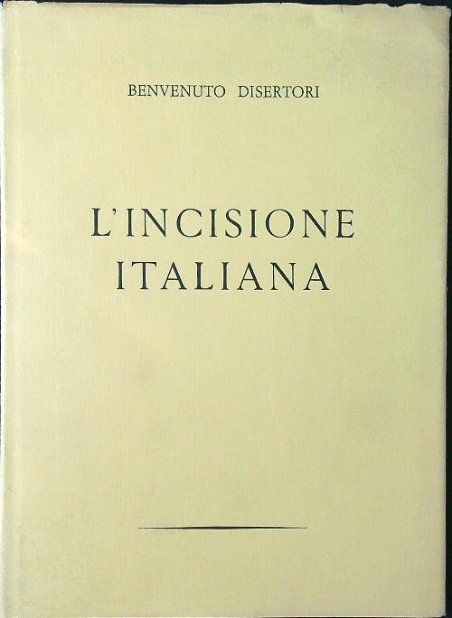 L'incisione italiana