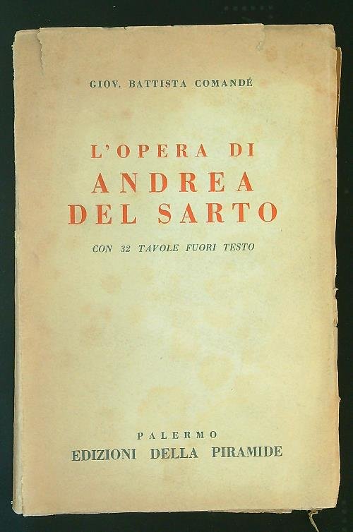 L'opera di Andrea Del Sarto