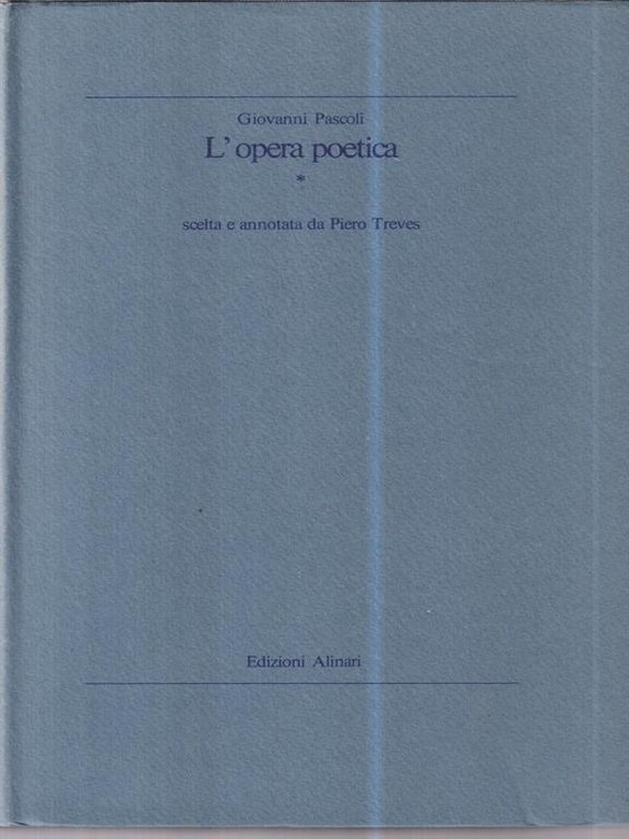 L'opera poetica