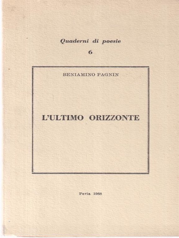 L'ultimo orizzonte