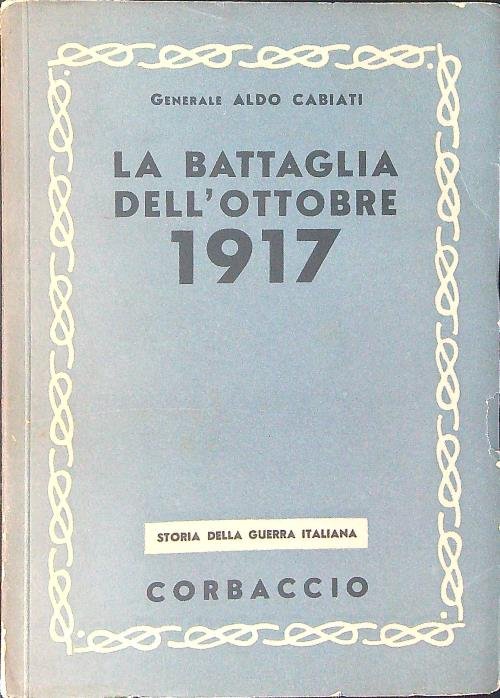 La battaglia dell'ottobre 1917