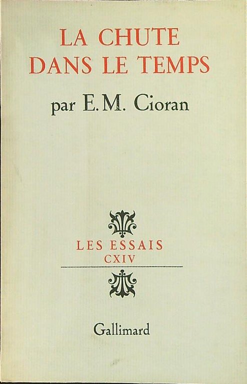 La chute dans le temps