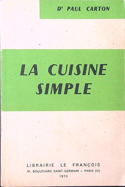 La cuisine simple