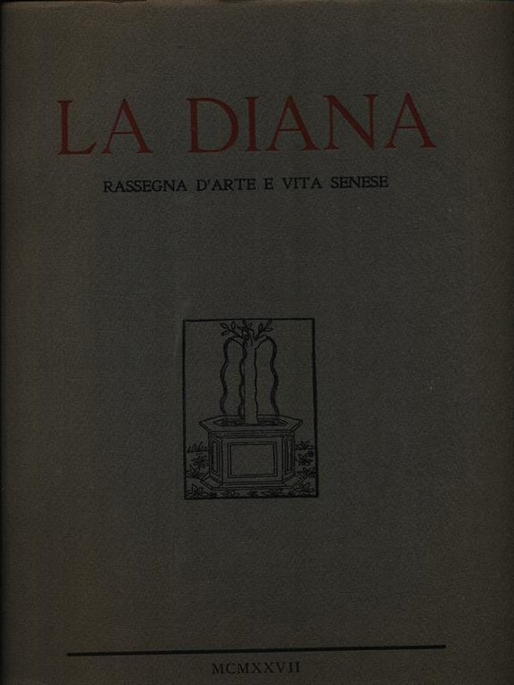 La Diana annata 1927 4vv