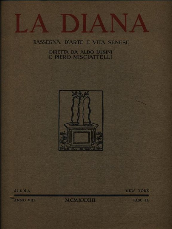 La Diana fasc. II/1933 | Immagine Gallery 2