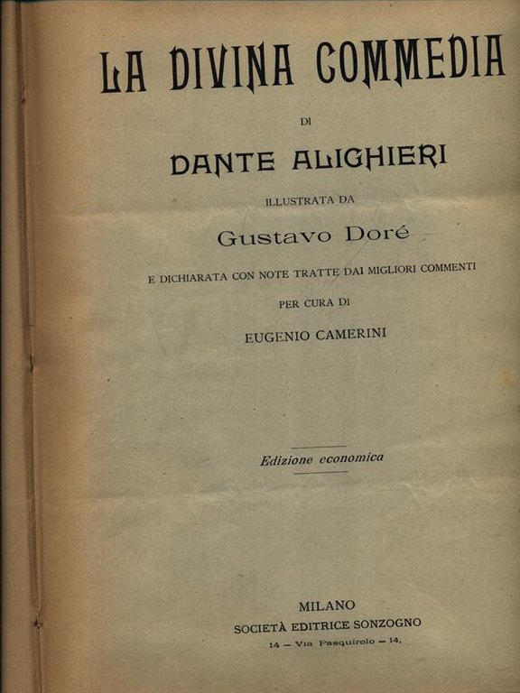 La Divina Commedia
