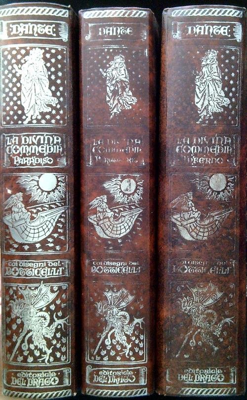 La Divina Commedia. 3 Volumi