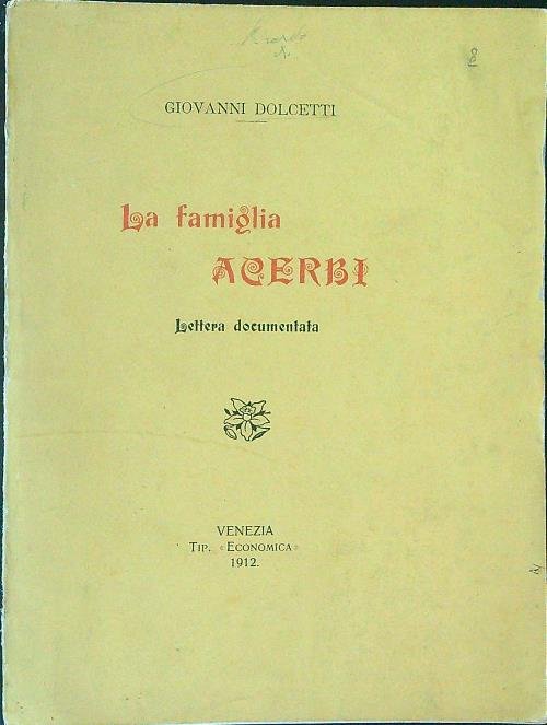La famiglia Acerbi