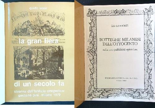 La gran fiera di un secolo fa - Botteghe milanesi …