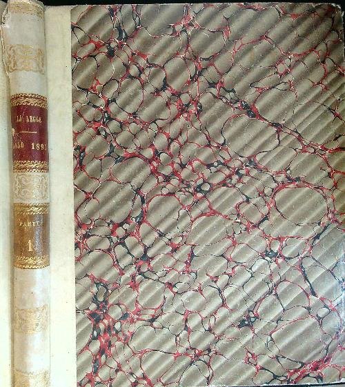 La legge Anno 1891 Parte 1