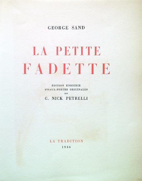 La petite Fadette