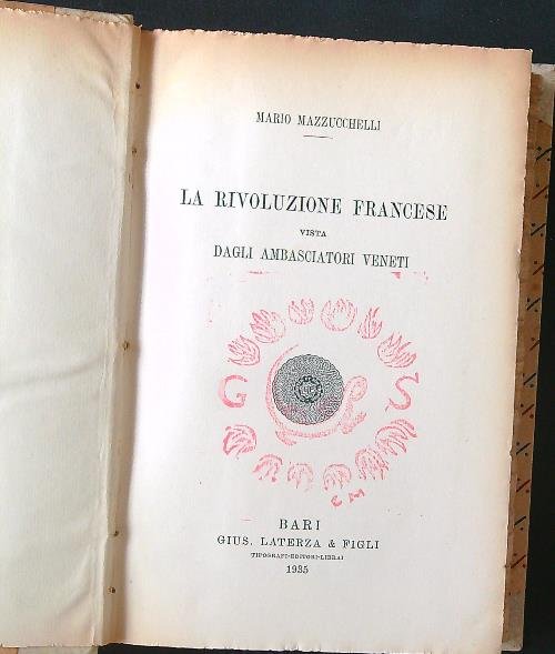 La rivoluzione francese vista dagli ambasciatori veneti