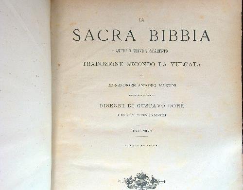 La Sacra Bibbia 2 vv