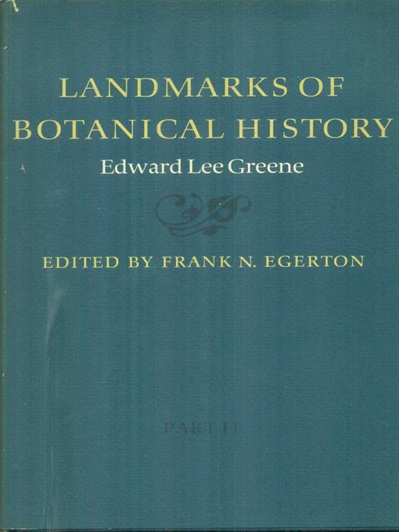 Landmarks of botanical history 2vv