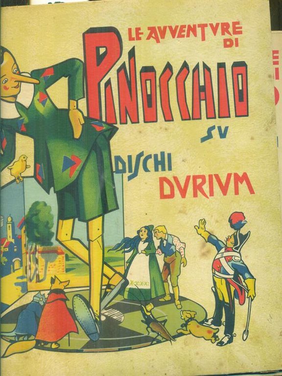 Le avventure di Pinocchio sui dischi Durium
