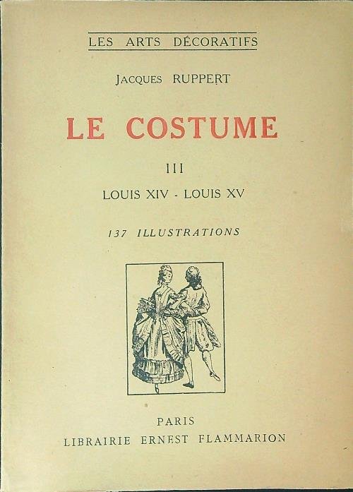 Le costume III Louis XVI - directoire | Immagine principale