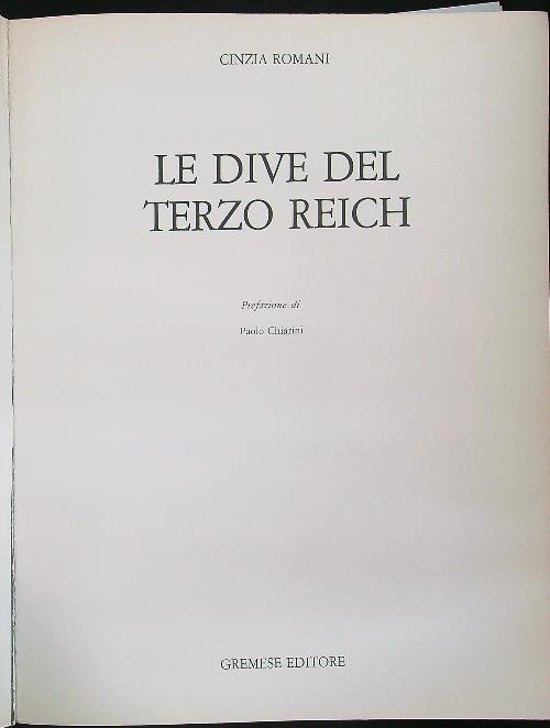Le dive del Terzo Reich