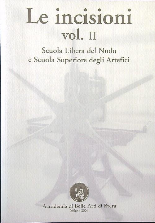 Le incisioni vol. II | Immagine principale