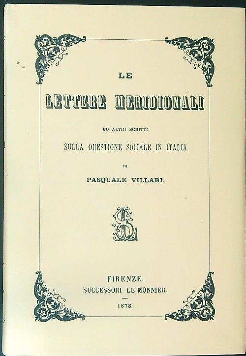 Le lettere merdionali