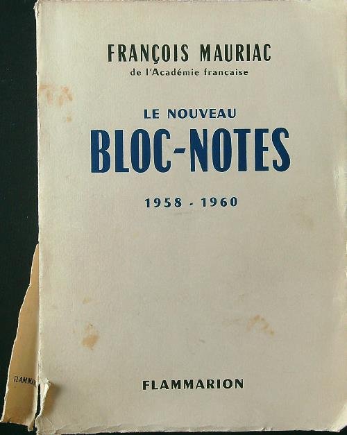 Le nouveau bloc-notes 1958-1960