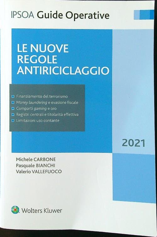 Le nuove regole antiriciclaggio