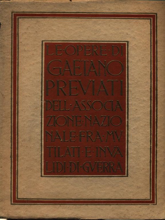 Le opere di Gaetano Previati dell'Associazione Nazionale Mutilati Invalidi di …