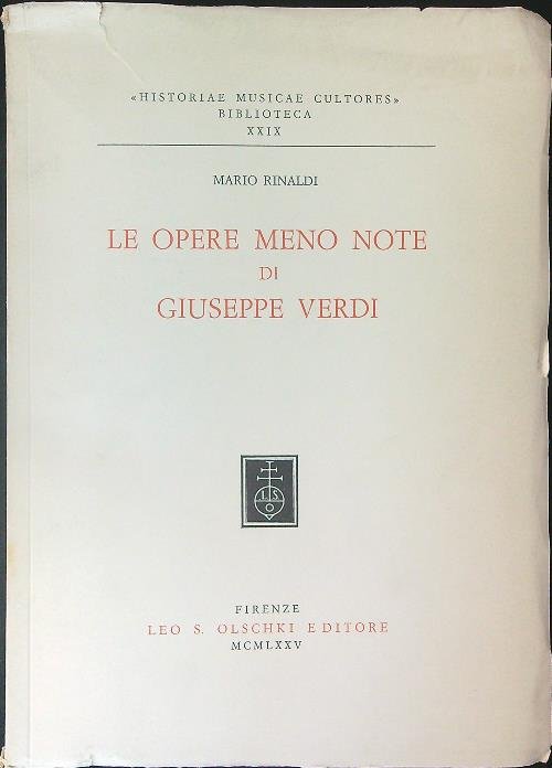 Le opere meno note di Giuseppe Verdi | Immagine principale