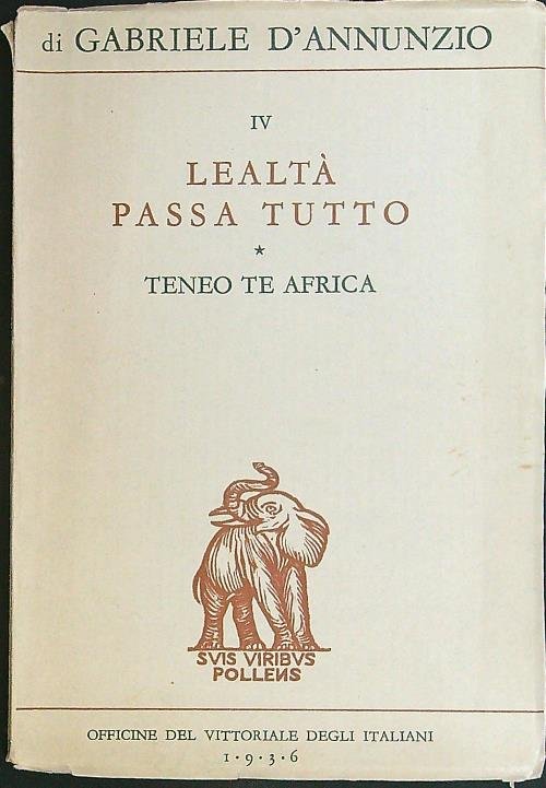 Lealta' passa tutto | Immagine principale