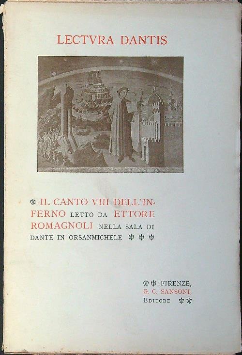 Lectura Dantis: il canto VIII dell'Inferno