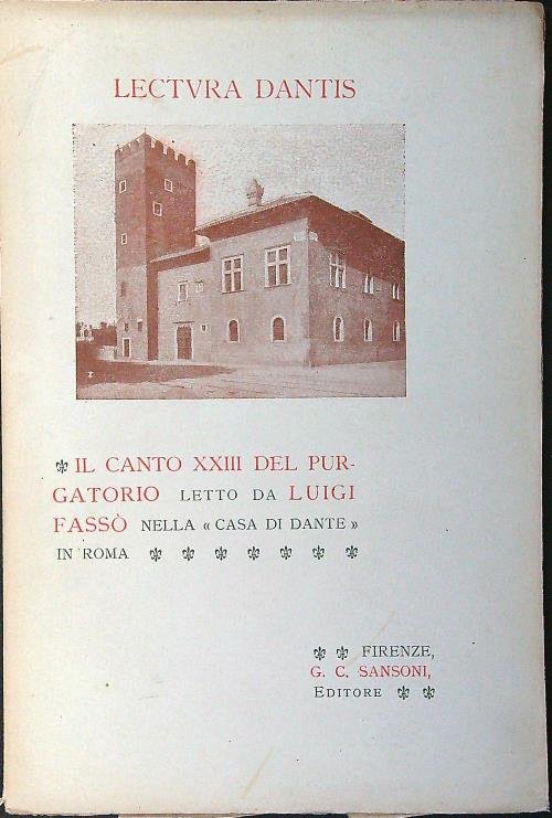 Lectura Dantis: il canto XXIII del Purgatorio