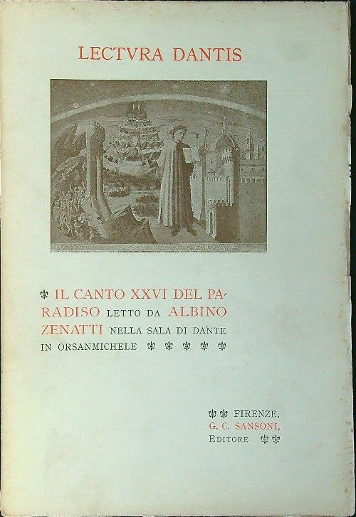 Lectura Dantis: il canto XXVI del Paradiso