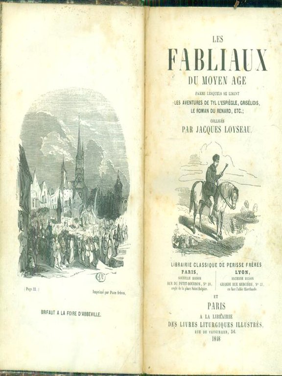 Les fabliaux du moyen age