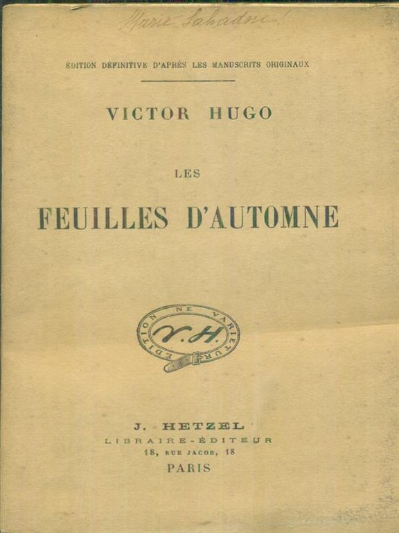 Les feuilles d'automne