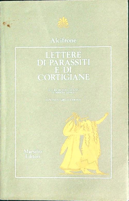 Lettere Di Parassiti E Di Cortigiane.