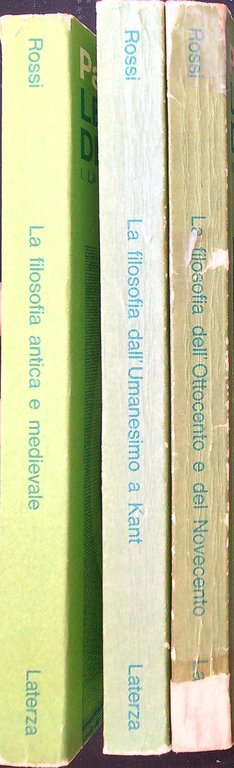Letture di storia della filosofia 3 voll.