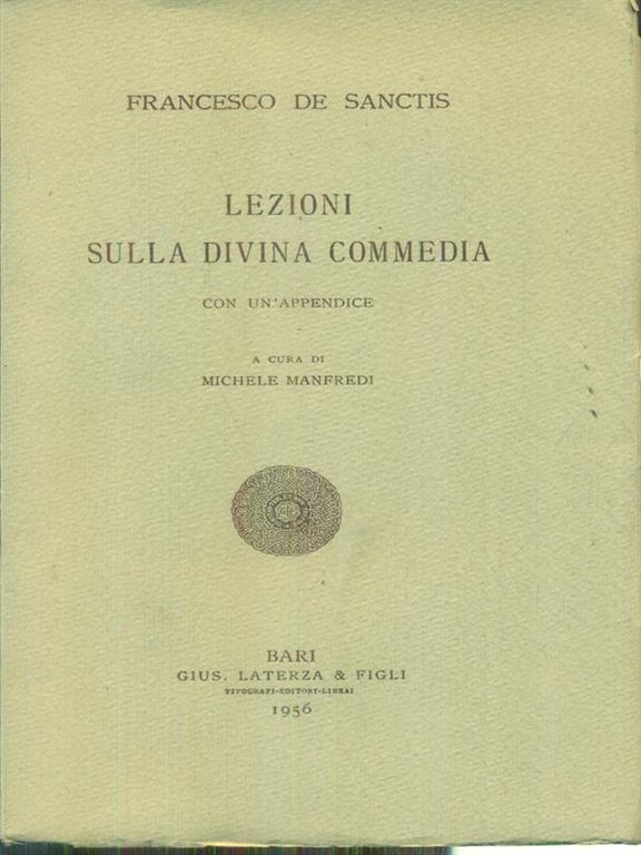 Lezioni sulla Divina Commedia