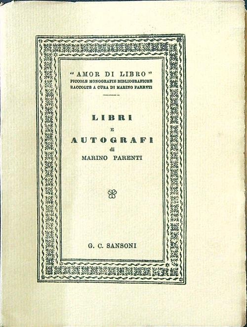 Libri di autografi